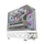 Kuti kompjuteri DarkFlash DS950V, midi tower, ekran IPS 6", e bardhë