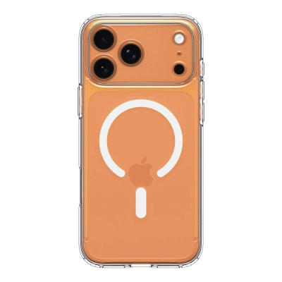 Mbulesë telefoni Spigen Ultra Hybrid MagFit, për iPhone 15, MagSafe, transparente