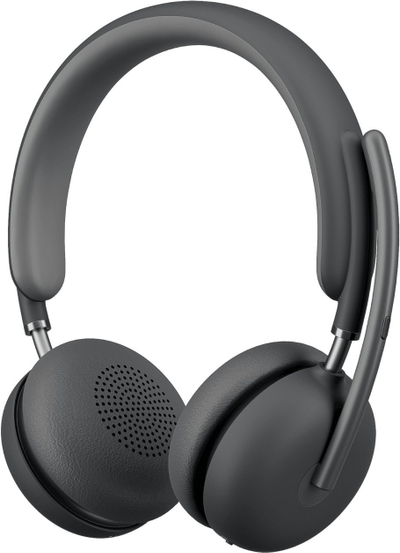 Kufje pa tela Logitech Zone Wireless 2, Bluetooth 5.2, për punë, ngjyrë grafit