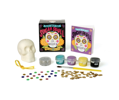 Paint Your Own Sugar Skull With Gems And Glitter - Bonaddio, T.