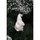 Stoli për pemë Saska Garden Christmas Ceramic Santa, qeramikë, 7.8 cm, i bardhë