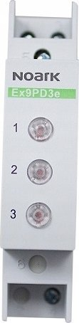 Lampë sinjalizuese Noark Ex9PD3E, 230/400V AC, LED, e kuqe
