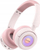 Kufje over ear Yesido EP06, Bluetooth 5.3, 400mAh, rozë