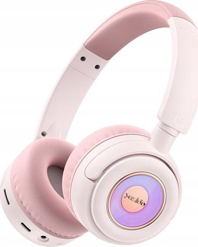 Kufje over ear Yesido EP06, Bluetooth 5.3, 400mAh, rozë