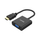 Adaptor HDMI në VGA UNITEK Y-6333, me audio 3.5mm, Full HD, i zi