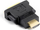 Përshtatës Landerg HDMI(M)->DVI-D(F)(24+5) SINGLE LINK ADAPTER, i zi
