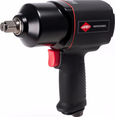 Çelës pneumatike me goditje Airpress, 1/2", e zezë / kuqe (45411)
