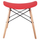 Stol Tonia 46,5×35×47 cm (HM0109.04), kuqe