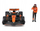 Maket автомобил Bburago F1 McLaren MCL38 2024 Piastri, размер 1:24, die cast, повеќебоен