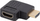Adaptues HDMI Lanberg 4K, mashkull në femër, kënd majtas, i zi