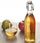 Shishe qelqi Orion Swing Top, 1L, kapak me kapëse metalike, e tejdukshme