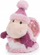 Lodër pellushi Nici Cosy Winter Snail Soa, 22cm, material i ricikluar, rozë
