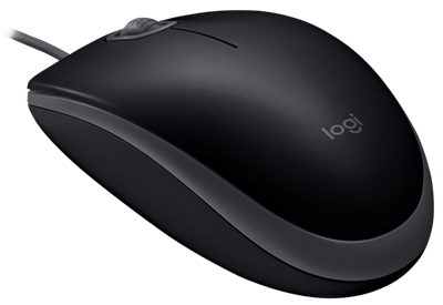 Maus Logitech B110 - USB, e zezë