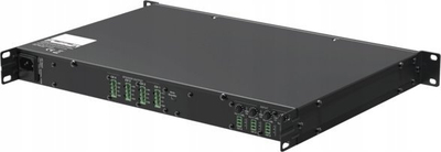 Amplifikator Audac CEP408, 4 kanale, 80W për kanal, 4Ω 100V