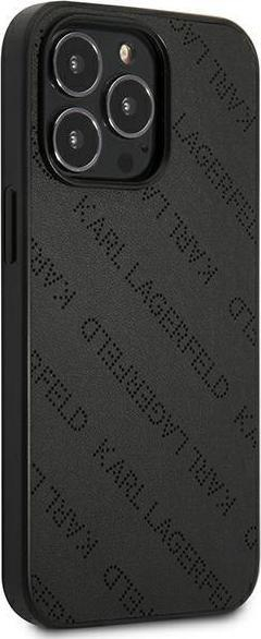 Mbulesë telefoni Karl Lagerfeld KLHCP13LPTLK, për iPhone 13 Pro 6.1", hardcase, e zezë