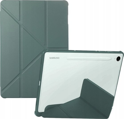 Mbulesë tableti Samsung Galaxy Tab S10 Ultra me stand, jeshile