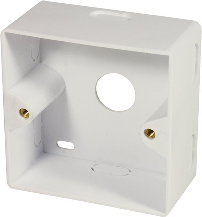 Kuti prize rrjeti LogiLink NP0124 CAT 6A, 2 porta RJ45, STP, e bardhë