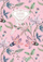 Fletore Fresh me katrorë, 128x165mm, 96 faqe, rozë