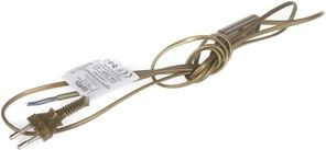Zgjatues elektrik Zamel SP/W 190cm, 2x0.5mm², me ndërprerës, ari