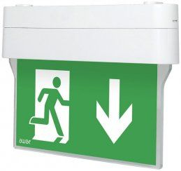 Llambë emergjence AWEX ARROW N LED, 1W, 1 orë, e bardhë