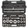 Set çelësash godinë Forsage F-68262-5, 3/4" dhe 1", profil 6-këndor, me valixhe plastike