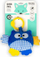 Lodër e varur pelushi Milly Mally Blue Owl, me dridhje, blu