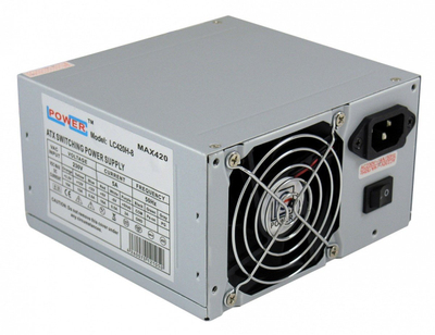 Furnizues energjie LC-Power ATX, 400W, ventilator 120mm, i zi
