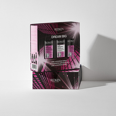 Set profesional për shkëlqim dhe mbrojtje të ngjyrës së flokëve Redken Acidic Color Gloss