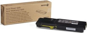Kartutshë toner Xerox Phaser 6600 WorkCentre 6605, High Yield, e verdhë