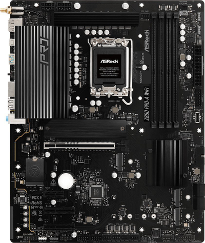 Pлоча ASRock Z890 Pro-a WiFi, DDR5, PCIe 5.0, ATX