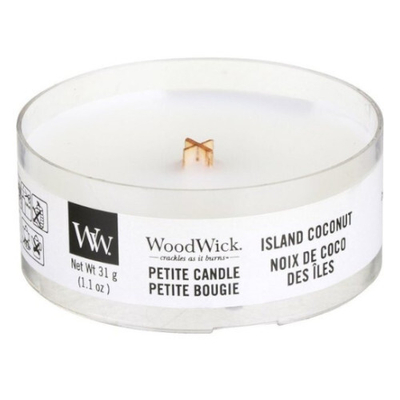 Qiri aromatik WoodWick Island Coconut, 31 g