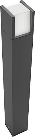 Llambë shtylle oborri Philips myGarden 16463/93/16, LED 6W, për ambient të jashtëm, gri antracit