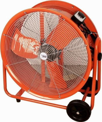 Ventilator industrial Inelco VENTI-PRO 24 2SP, IP54, me rrota, portokall