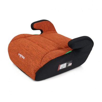Shtesë ulëse makine U-Grow R129 i-Size, Isofix, 22-36kg, black brick