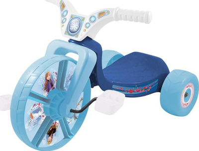 Tricikël fëmijësh Disney Frozen Fly Wheel, 10", plastikë, blu
