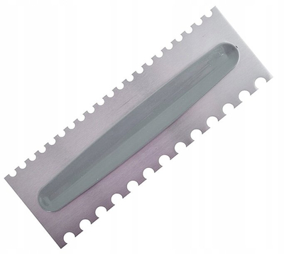 Krehër teksturues për torta, çelik inox, 22 cm, gri