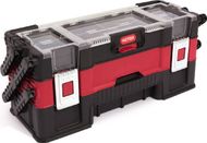 Organizues veglash Curver Tool Organizer Canti Trio, 3 nivele, plastikë rezistente, i zi e kuq