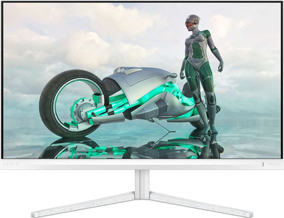 Monitor Philips Evnia 27M2N3201A, 27", Full HD 180Hz, i bardhë