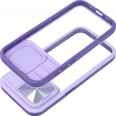 Mbulesë mbrojtëse lejla për iPhone XR, me lidhes që rrëshqet te kamera, pjesë e pasme transparente