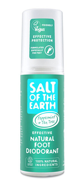 Deodorant për këmbë Salt Of The Earth, 100 ml