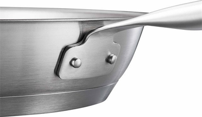Tigan Fiskars All Steel Pure, 24cm, çelik inoks, argjendtë