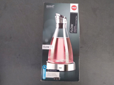 Termos Emsa Flow, 1L, çelik inox me xham, transparent