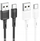 Kabllo kariku Hoco X83, USB A në Type C, 3A, 1 m, e bardhë