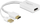 Përshtatës Delock HDMI - DisplayPort + USB-A, i bardhë
