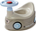 Qenefe fëmijësh Big Grey Potty New Bobby Car, me timon, gri