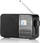 Radio portative GoGEN DAB500BTC, DAB+ FM, Bluetooth, e zezë