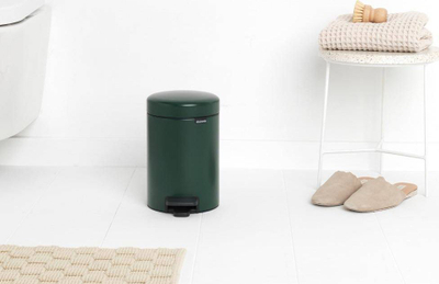 Kosh plehrash me pedale Brabantia New Icon XS, çelik inox, 3L, jeshil