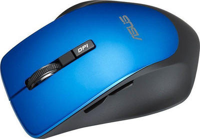Maus Asus WT425, wireless, USB, i kaltërt
