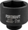 Çelës dops Forcekraft Socket, 3/4", 67mm, 6-këndor