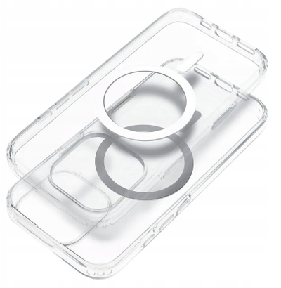 Kapotë telefoni Niekncy Clear Elite Mag, për iPhone 16 Pro, MagSafe, transparente